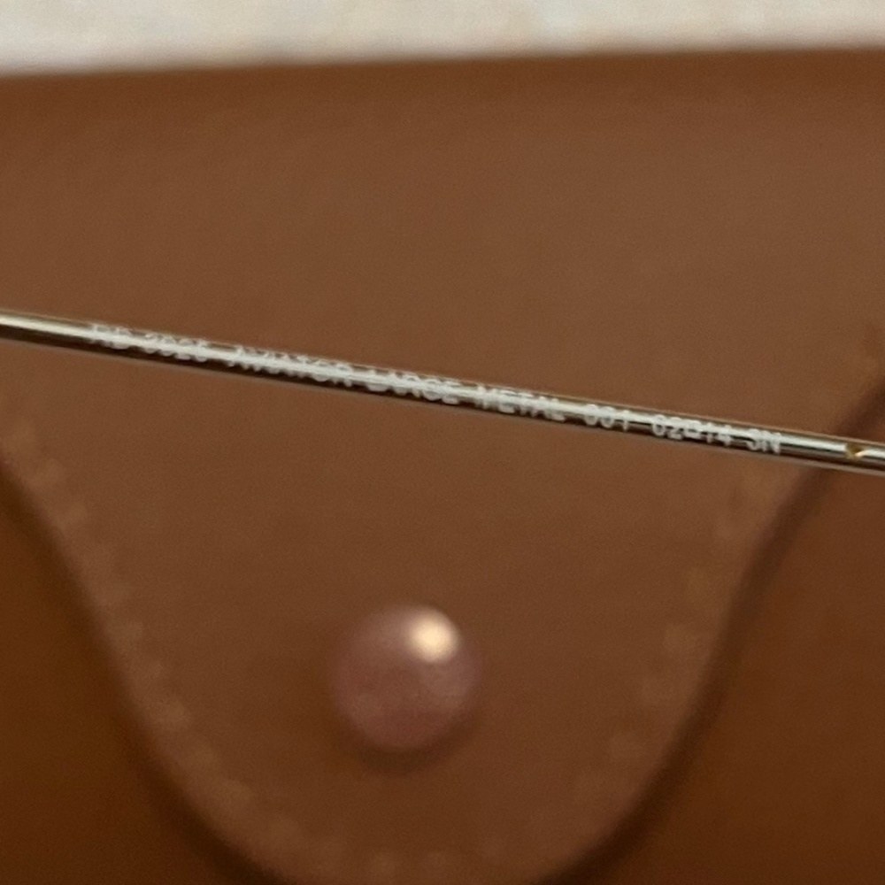 Ray-Ban Rb3025 Custom Large Aviators W/ Green Fla… - image 3